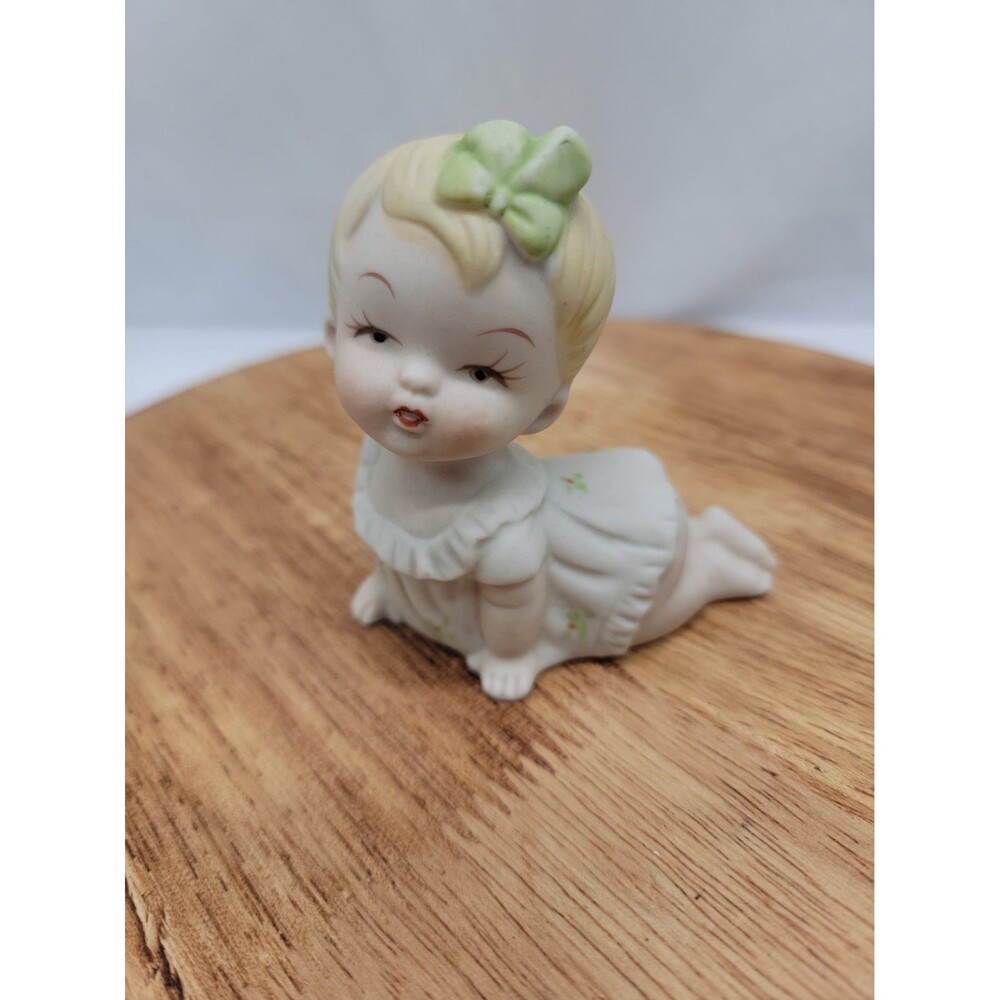 Vintage Bisque Piano Baby 2.75" X 3.75"